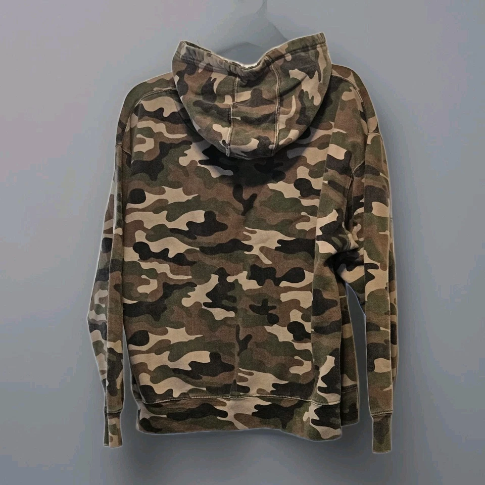 Sudadera con Capucha Pullover Camuflaje Wu-Tang ~ Para Hombre Talla L Foto 2 de 4