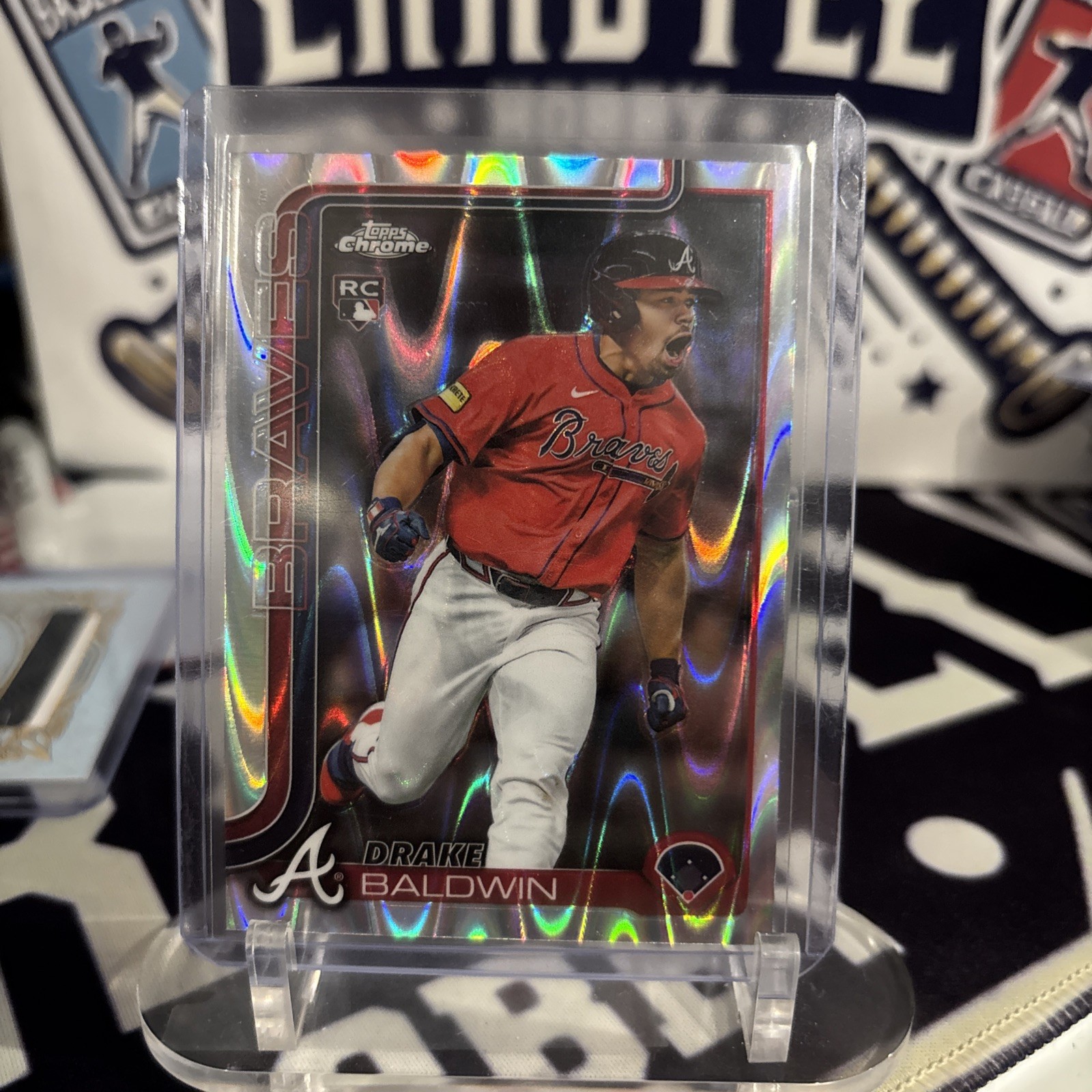 2025 Topps Chrome Update Series - Drake Baldwin #USC96 RayWave Refractor (RC)