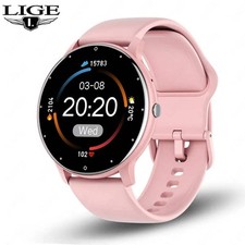 LIGE Smart Watch for Women and Men, Waterproof, Android, IOS