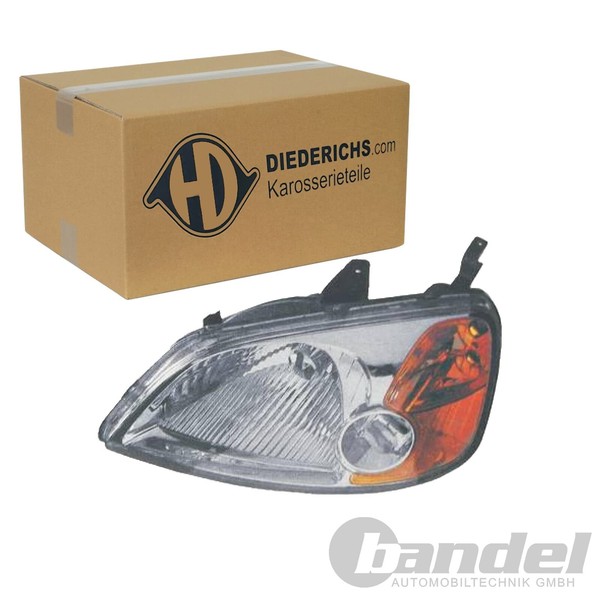 Diederichs Halogen Scheinwerfer Links Passend FüR Honda Civic | 5208081-image