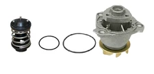 Coolant Thermostat + Water Pump with Gasket for PORSCHE CAYENNE BASE (2008-2010)