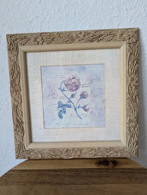 Camelot Pictures Binderrahmen Fotorahmen Rose Blumen Floral Frescos Landhausstil
