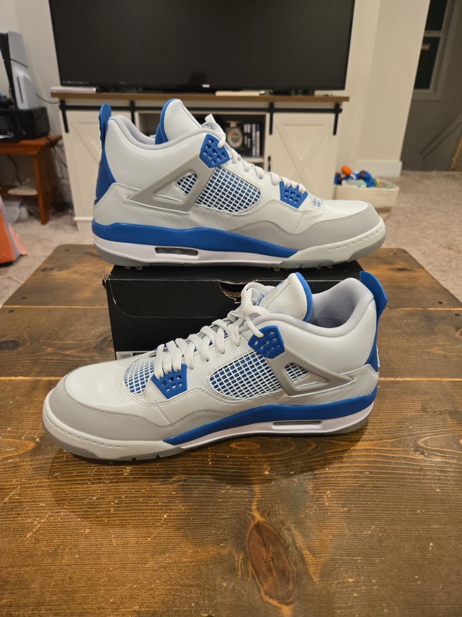 Size 15 - Air Jordan 4 Golf Military Blue for sale online | eBay
