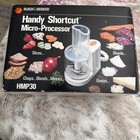 Black & Decker HMP30 Handy Shortcut Micro-Processor Handy Series (New in Box) — photo 7