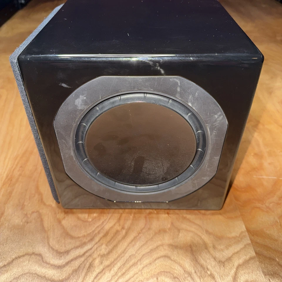 Jamo Sub 800 低音炮板放大器光泽黑色 Laquer Micro 800W — 第 4/4 张图片