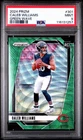 2024 PANINI PRIZM GREEN WAVE #301 CALEB WILLIAMS PSA 9