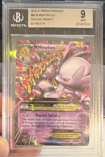 M Mewtwo-EX graded BGS 9 for sale on eBay