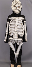 Skeleton Costume for Children - Size S 4-6