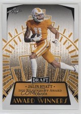 2023 Leaf Draft Award Winners Jalin Hyatt #15 5cb