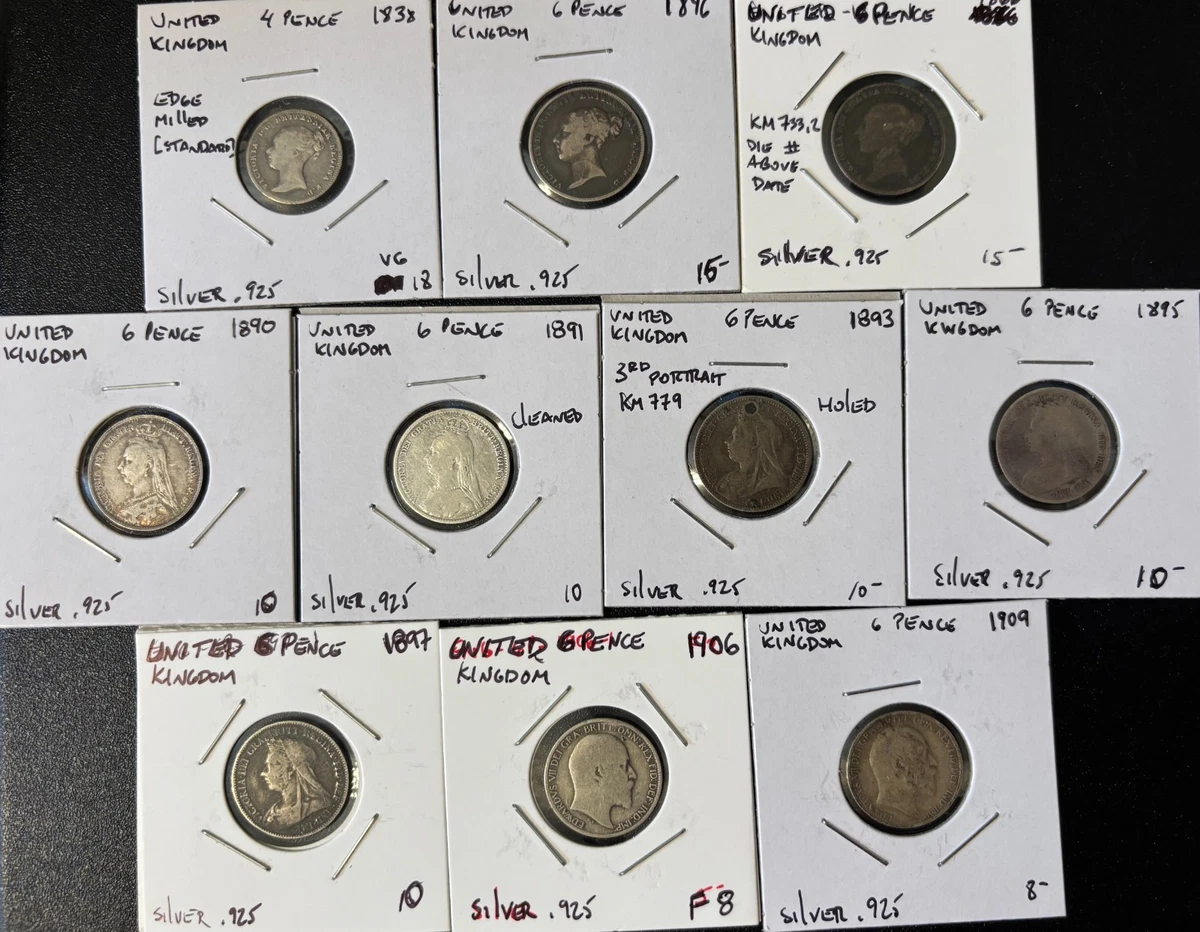 UK Silver Sixpences for sale | eBay