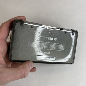 Nintendo 3DS Handheld Video Game Console Black CTR-001 W Charger Stylus