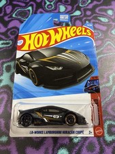 🔥2026 Hot Wheels LB Works Lamborghini Huracan Coupe Nightspeed 91/250 Black