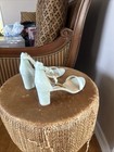 Baby Blue Nine West Sandals Leather Suede Sz 11 — photo 7