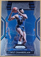 2018-19 Panini Prizm Dominance #26 Wilt Chamberlain 76ers HOF