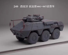 3D Printed kit1/72/87/48 Spanish VEC-M1 wheeled armored reconnaissance vehicle