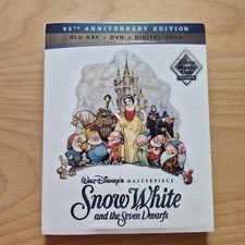 Snow White The Seven Dwarf 85th Anniversary BLU-RAY DVD New