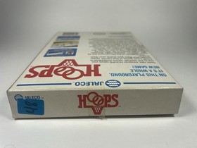 Hoops - Nintendo NES Video Game 1991 - With Box + Manual