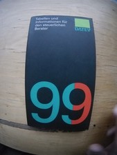 DATEV Tabellen + Informationen für den steuerlichen Berater 1999-datev.de-429S