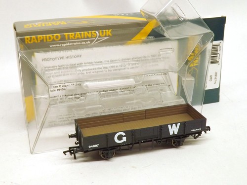 Rapido Trains 964002 GWR Open C Wagon 94887 (OO Scale) Boxed | Condition: Used