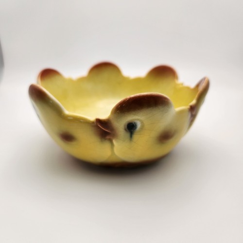 Vintage Germany Baby Chick Trinket Bowl Stamped