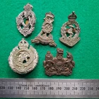WW2 British Engineers Labour REME Medical & General Service Economy Cap Badge