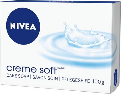 Nivea Creme Soft Cremeseife, 6er Pack (6 x 100 g). 100g (6er Pack) 