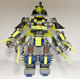MOSTLY COMPLETE LEGO NINJAGO TITAN MECH BATTLE 70737 (SEE IMAGES AND READ DESC.)