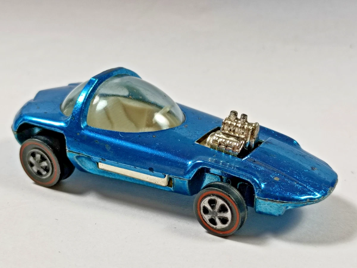 Hot Wheels Redlines Blue 1967 Year of Manufacture Vintage