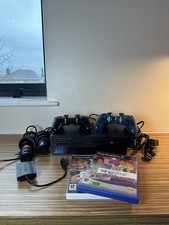 Sony PlayStation 2 Fat Console Bundle - SingStar Mics & 2 Games - 2 Controllers