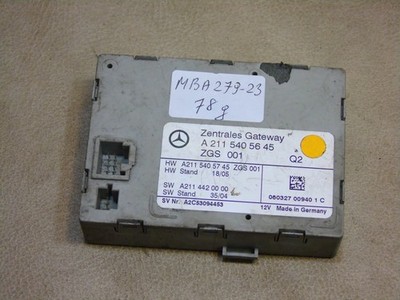 MERCEDES-BENZ E T-Model S211 Gateway-Steuereinheit A2115405645 3.00 13901893