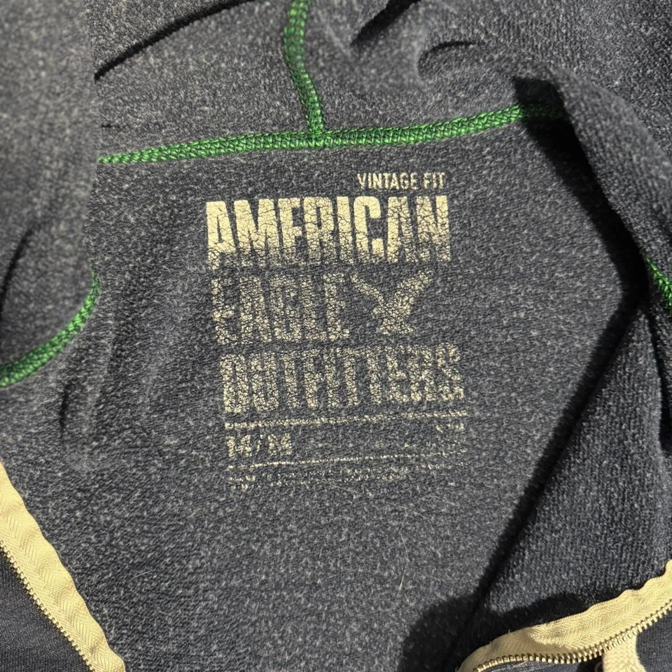 Azul marino American Eagle cremallera Foto 2 de 3