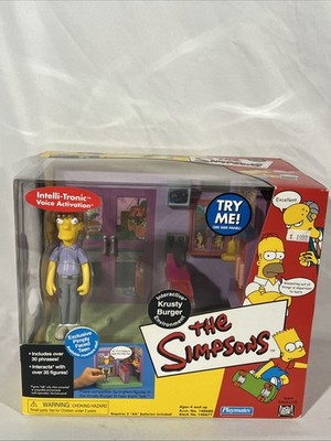 The Simpsons Krusty Burger Playset w/ Pimply Faced Teen Interactive Environment