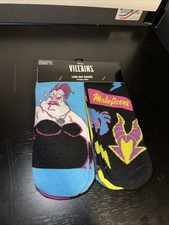 Disney Villains Low Cut Socks Size 4-10, 10 Pk