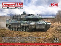 Leopard 2A6 Of The Armed Forces Of Ukraine / 1:72 - Icm