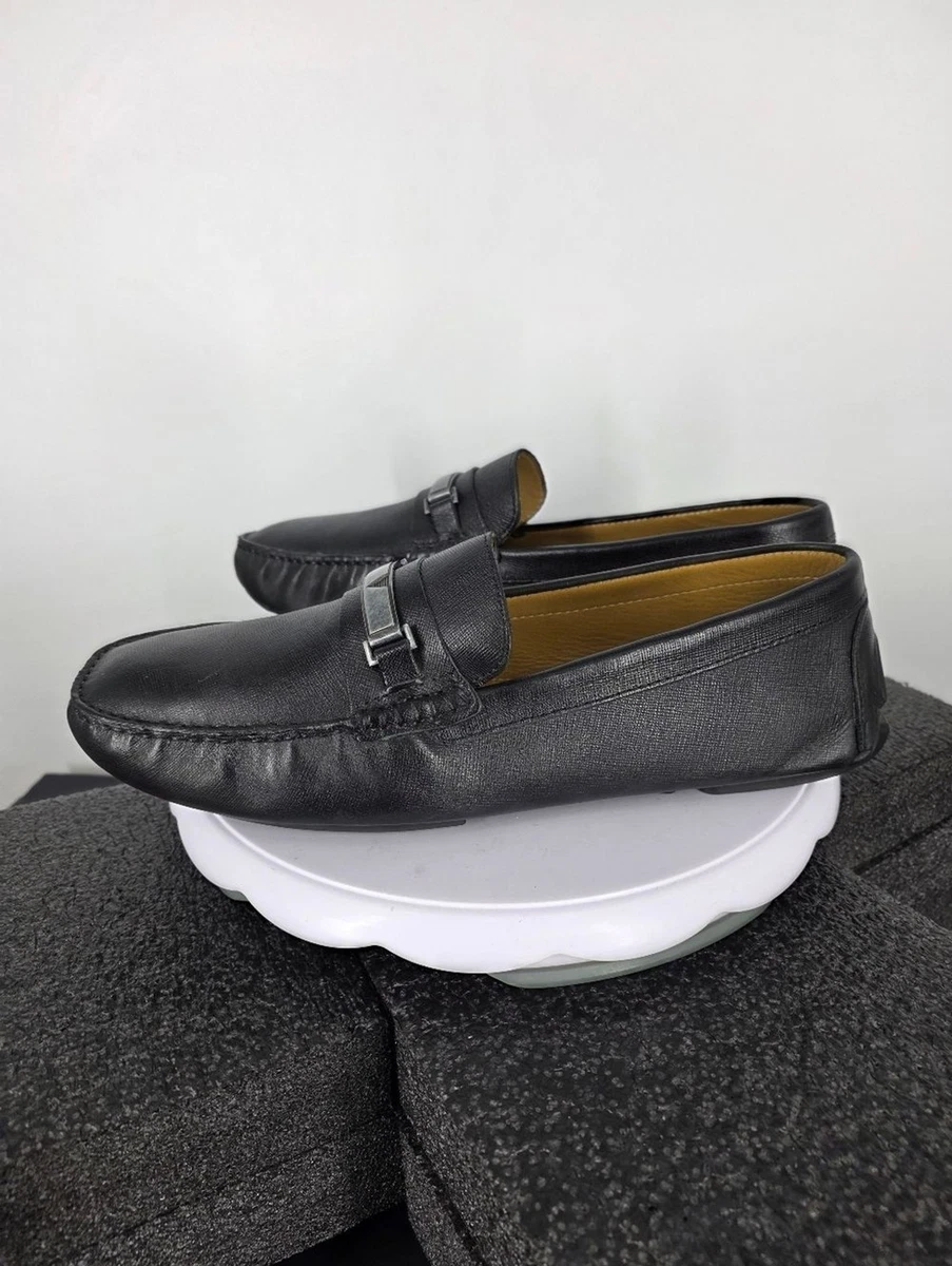 Vince Camuto Black Leather Horsebit Loafers Size 9.5, Price $75 (Like New) Vince Camuto Loafer Casual Shoes for Men for sale | eBay main image 3