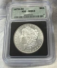 1878-CC Carson City Morgan Silver Dollar ICG MS 63