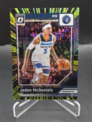 2024-25 Panini Donruss Optic Basketball Electricty Scope /75 Jaden McDaniels