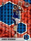 2020 Panini Mosaic Basketball Reactive Red James Wiseman #205