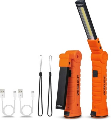 Tragbare Multi-Mode LED Arbeitsleuchte - 450 Lumen Wiederaufladbare Taschenlampe Taschenlampe Set