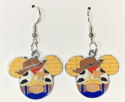 Silver Mickey Mouse Cowboy Sheriff Woody Toy Story Drop
