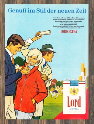 Lord Extra - Reklame Werbeanzeige Original-Werbung 1966 (10) Hockey