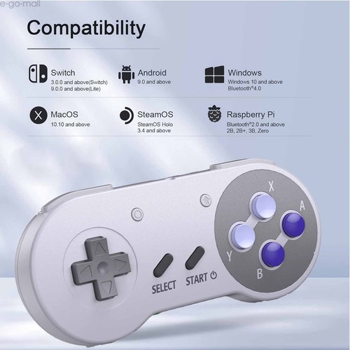 Wireless USB SNES /NES/ N64 /Xbox 360 Controller Joystick for Windows PC MAC - Picture 65 of 133