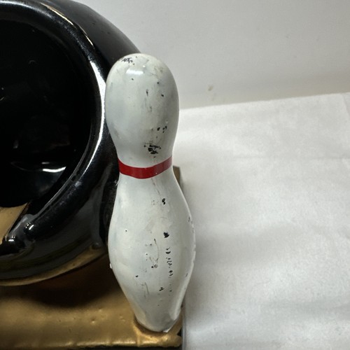 Vintage Bowler 1950's Mid-century HTF Item Ashtray 4” By 4” By 4“ 1/2 HTF - Picture 10 of 10
