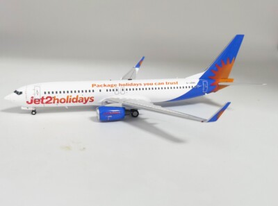 JFox Models 1:200 Boeing 737-800 Jet2 Holidays G-JZBS (mit Ständer) JF-737-8-019