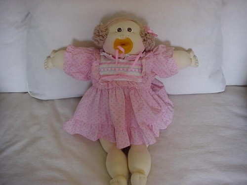 CABBAGE PATCH SOFT SCHULPTURE PACI BABY 1985 - Picture 2 of 4