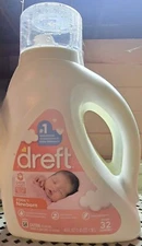 Stage 1: Newborn Baby Liquid Laundry Detergent, 32 Loads, 46 Fl Oz