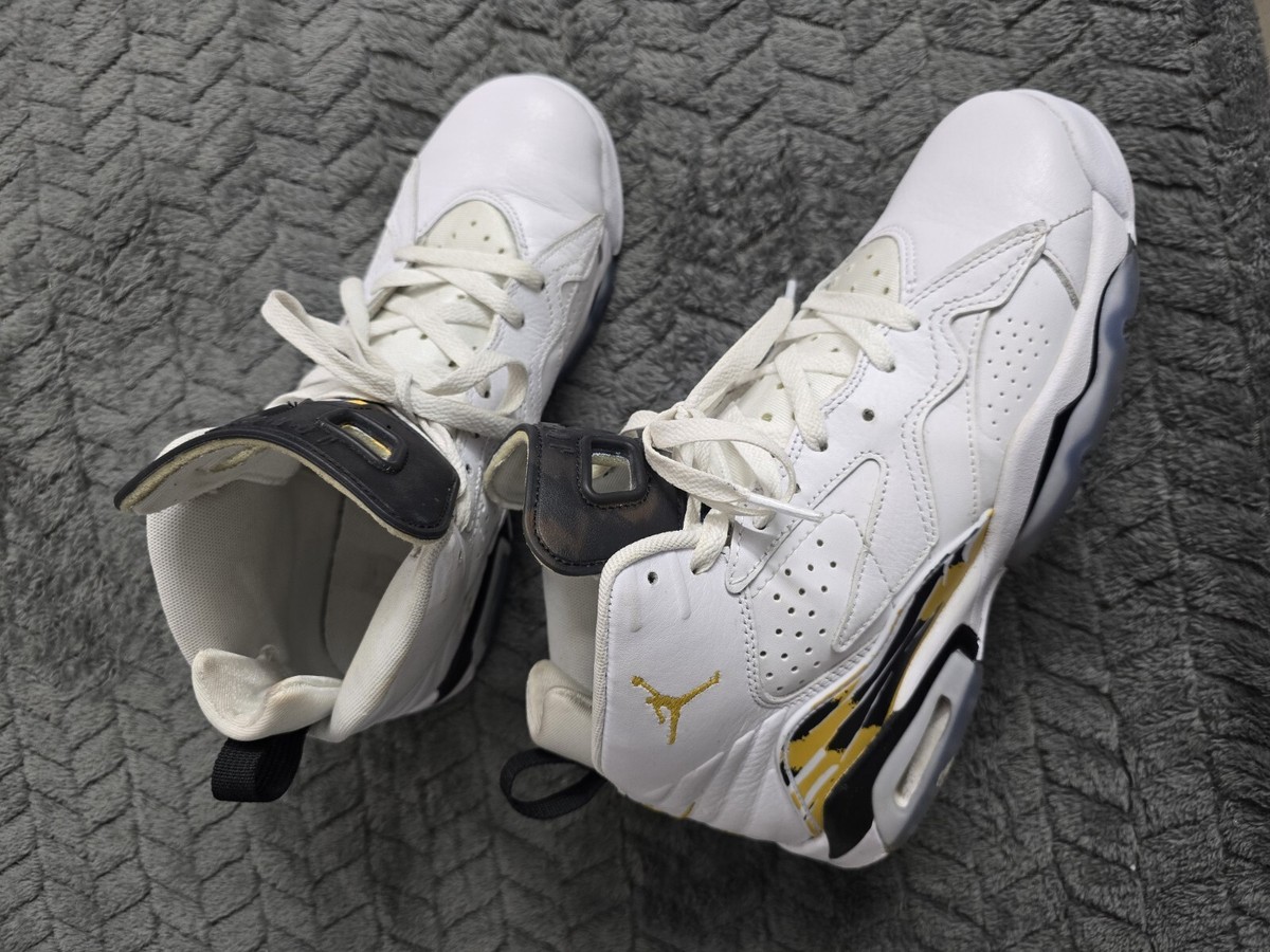 Jordan MVP Jump Man White Yellow Ochre DS5577-107 Size 7 Y | eBay