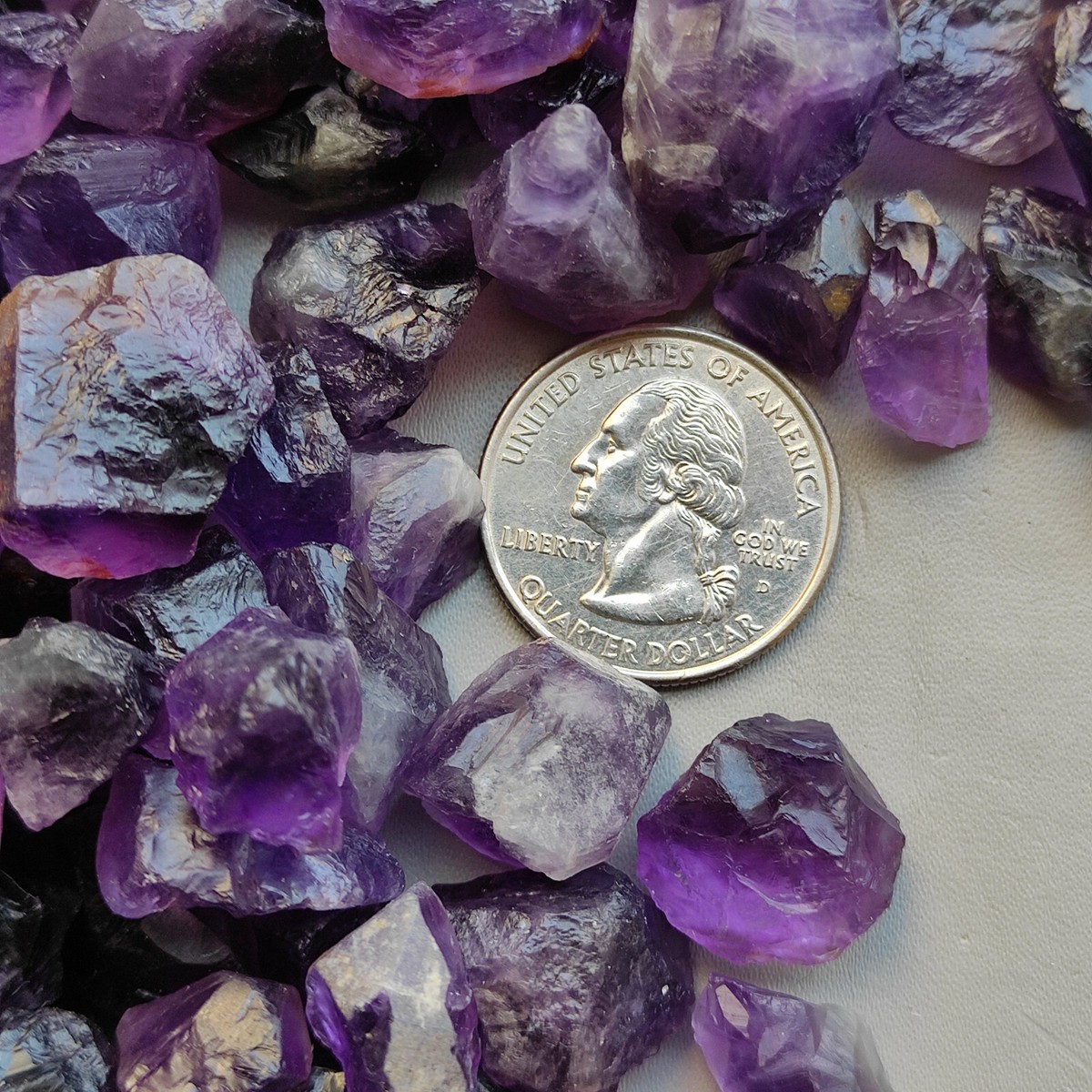 Amazing quality purple amethyst rough free sizes wholesale