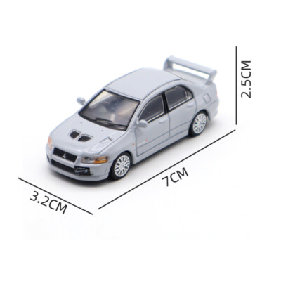 1/64 JKM Mitsubishi Lancer Evolution EVO 7 VII Diecast Model Toy