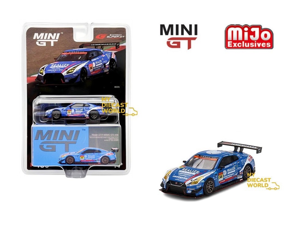 Mini GT 1:64 Nissan GT-R NISMO GT3 KONDO RACING 2022 #56 Model Car
